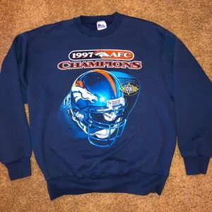 Vintage Denver Broncos Crew Neck